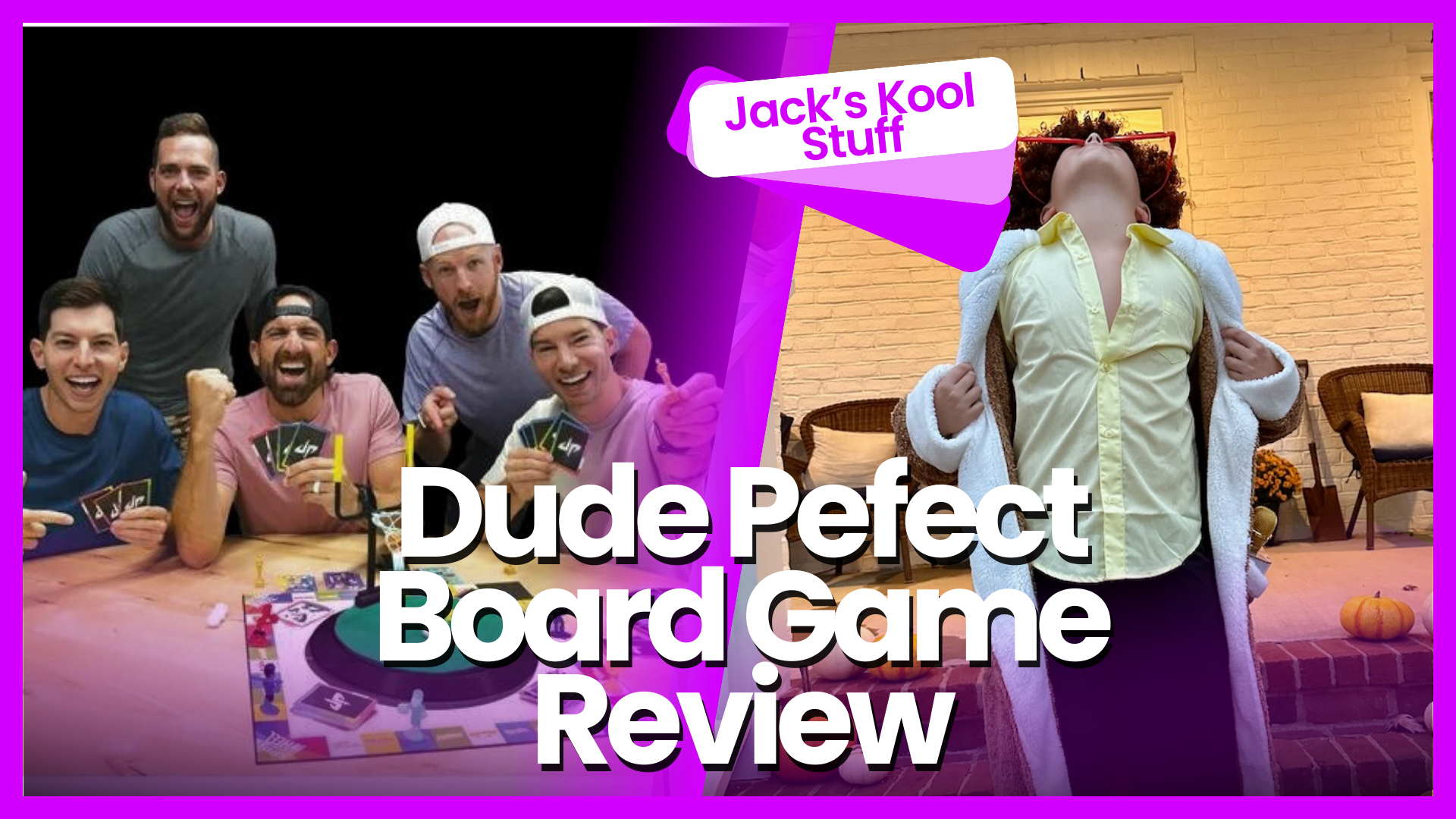 Dude Perfect Board Game 🏀🏈⛳️🎲🎲